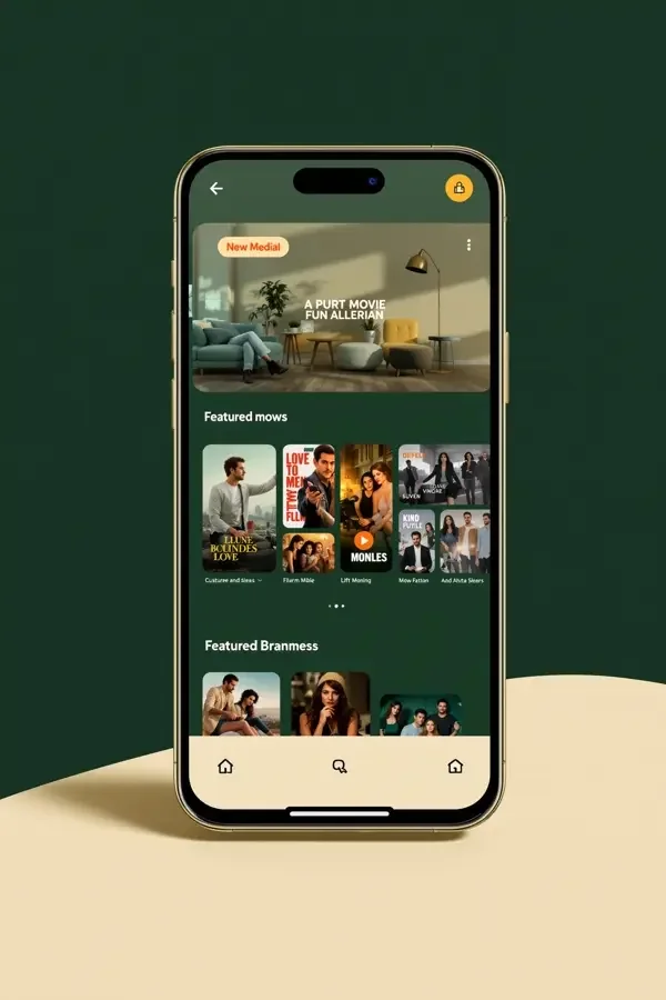菠萝电影 APP 界面展示